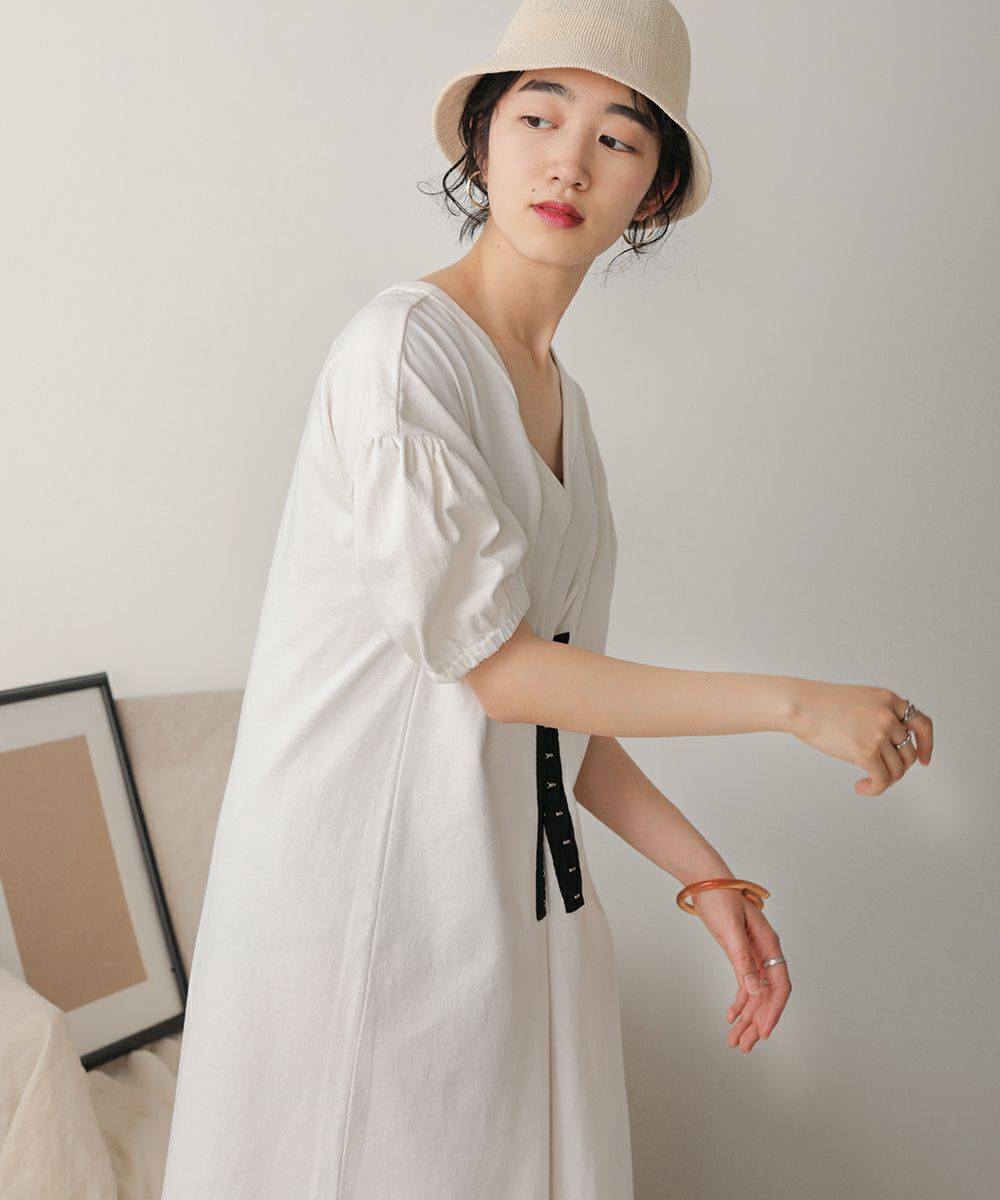 2WAY DESIGN LONG ONEPIECE