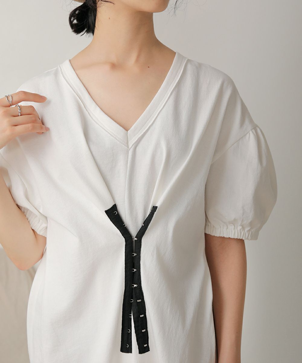 2WAY DESIGN LONG ONEPIECE