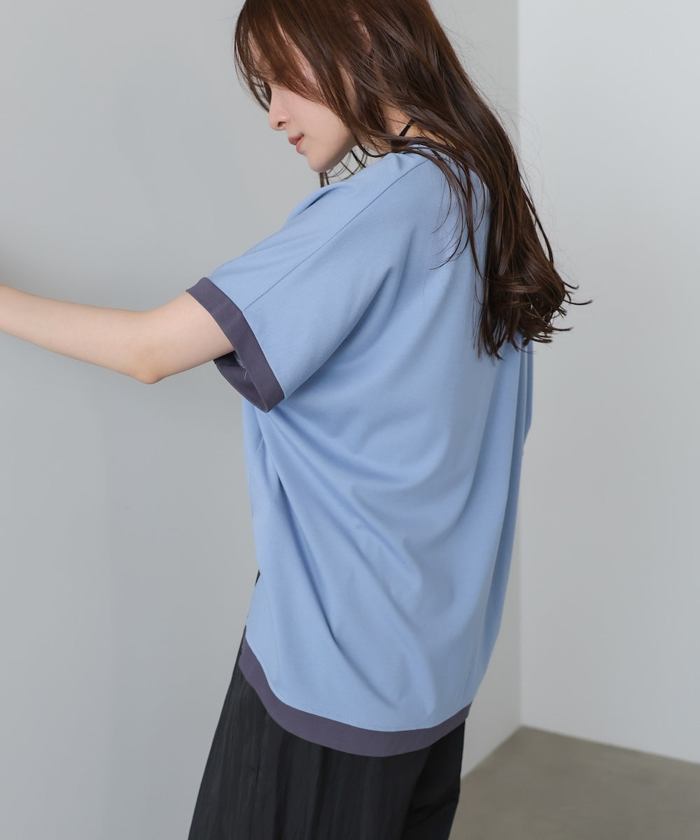 バイカラーTシャツ【Select by Bou Jeloud】