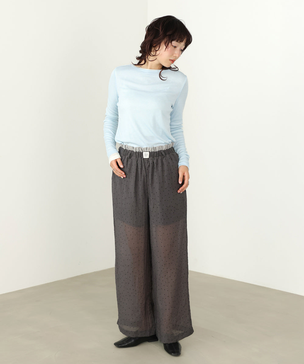 ベーシックセミシアーカットソー