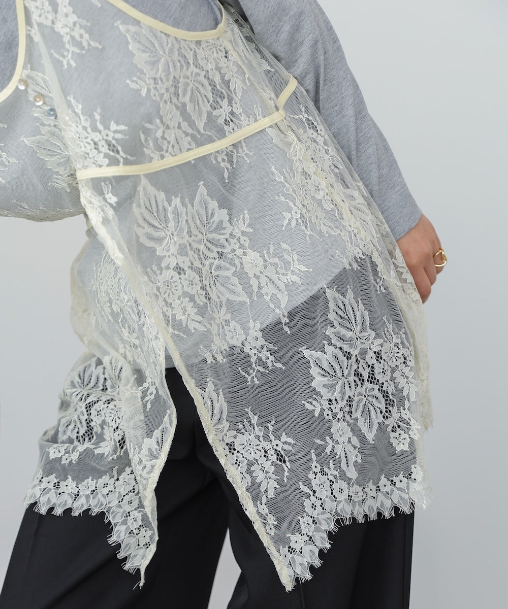 レースビスチェ+カットソーSET