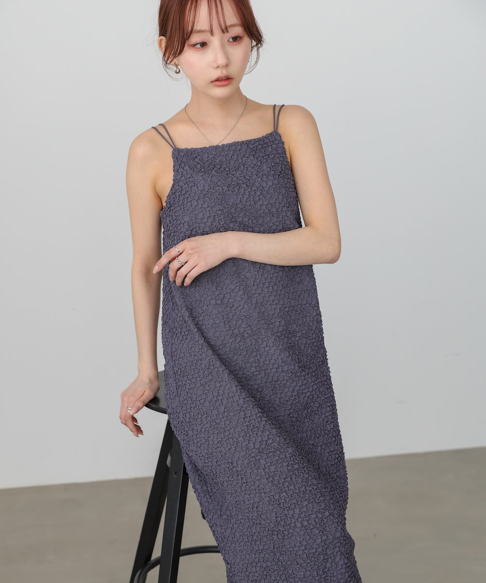 【選べるサイズ展開】ホイップカップ付キャミワンピース