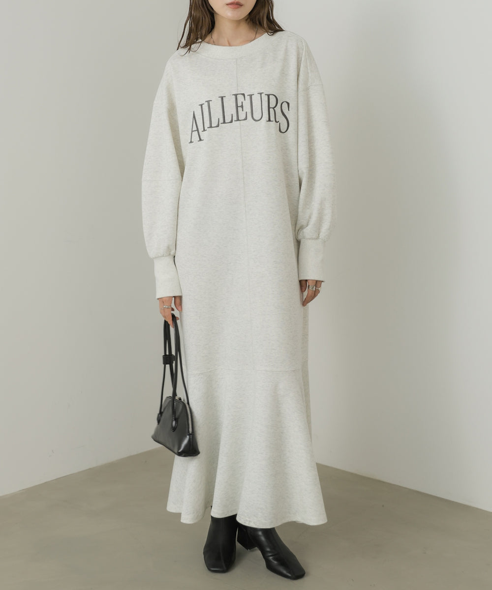 上品見え美シルエットマーメイドカットワンピース
