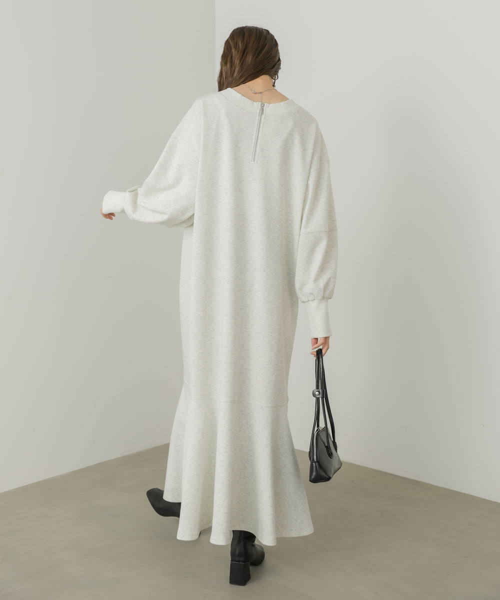 上品見え美シルエットマーメイドカットワンピース