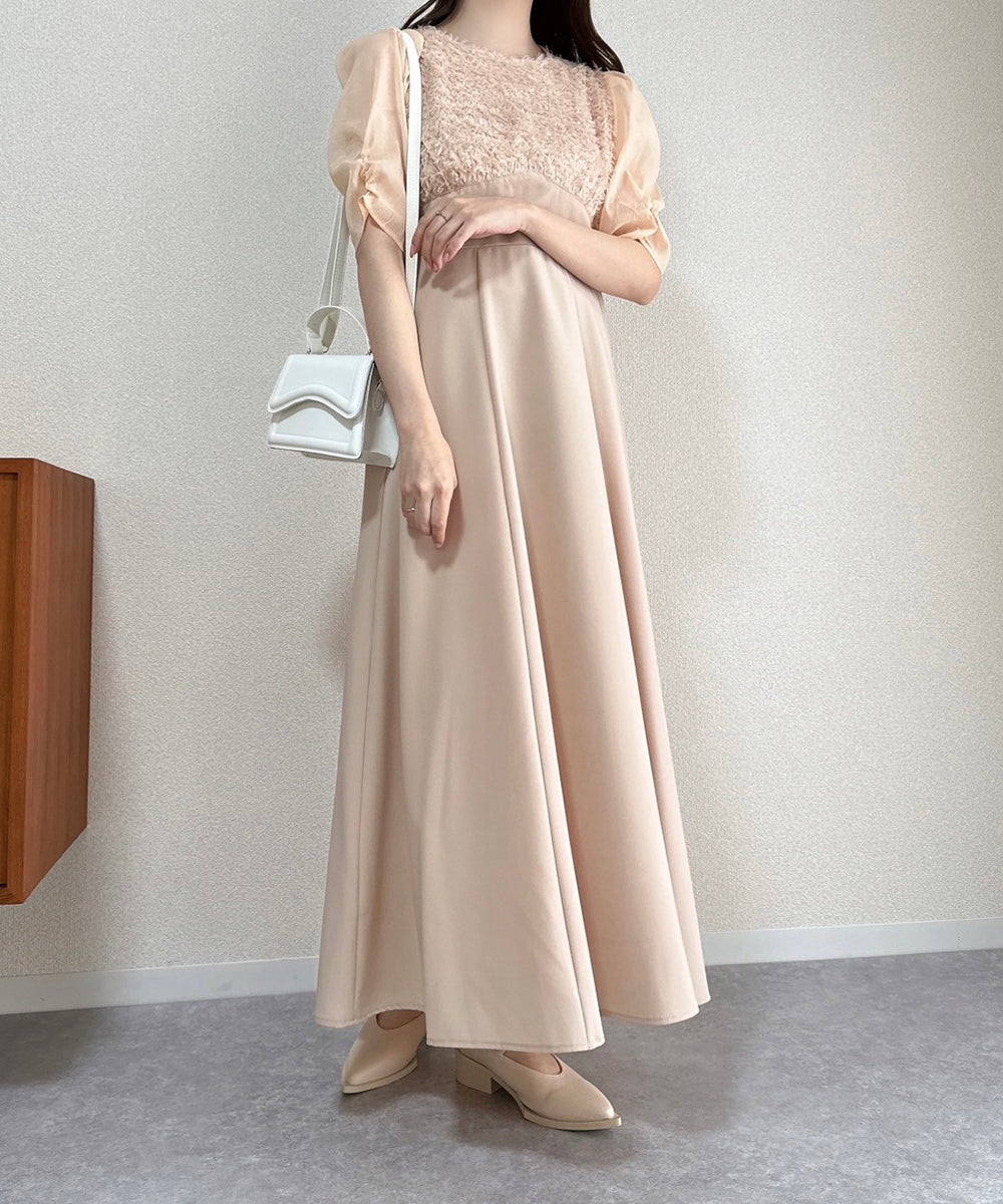 SHAGGY SWITCHING FLARE ONEPIECE