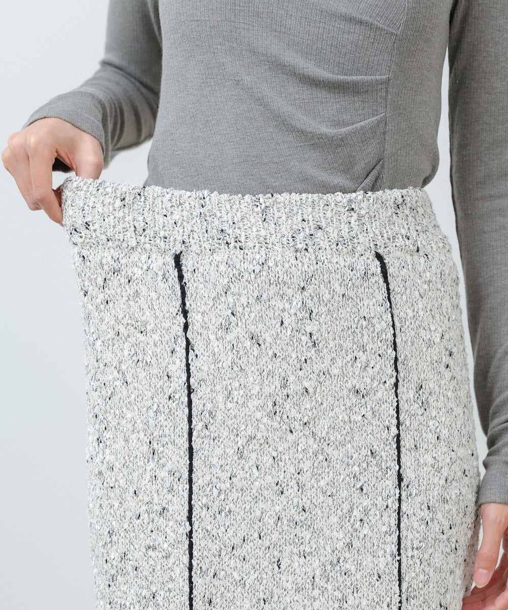 【セットアップ対応可能】【選べるサイズ展開】MIX編みラインニットスカート