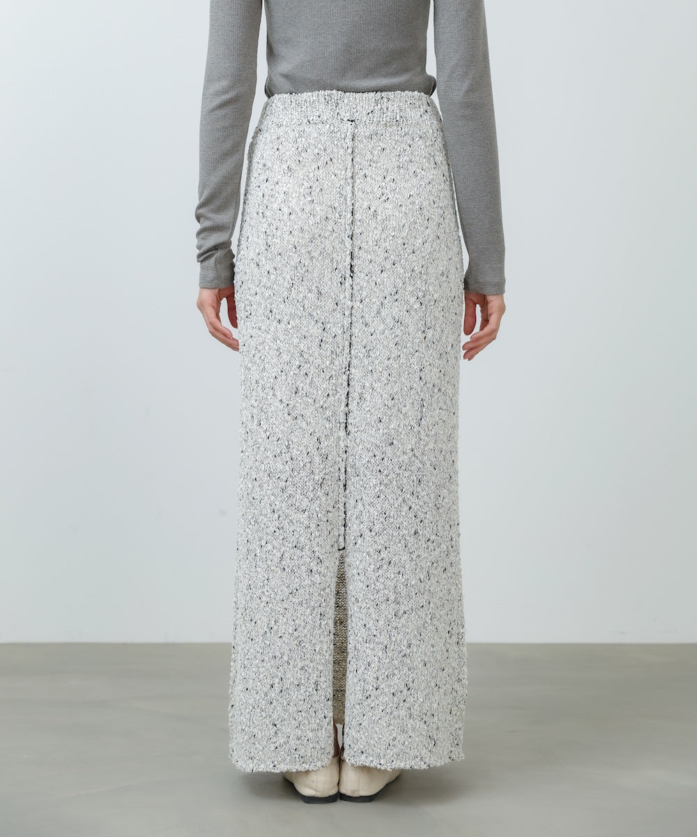 【セットアップ対応可能】【選べるサイズ展開】MIX編みラインニットスカート