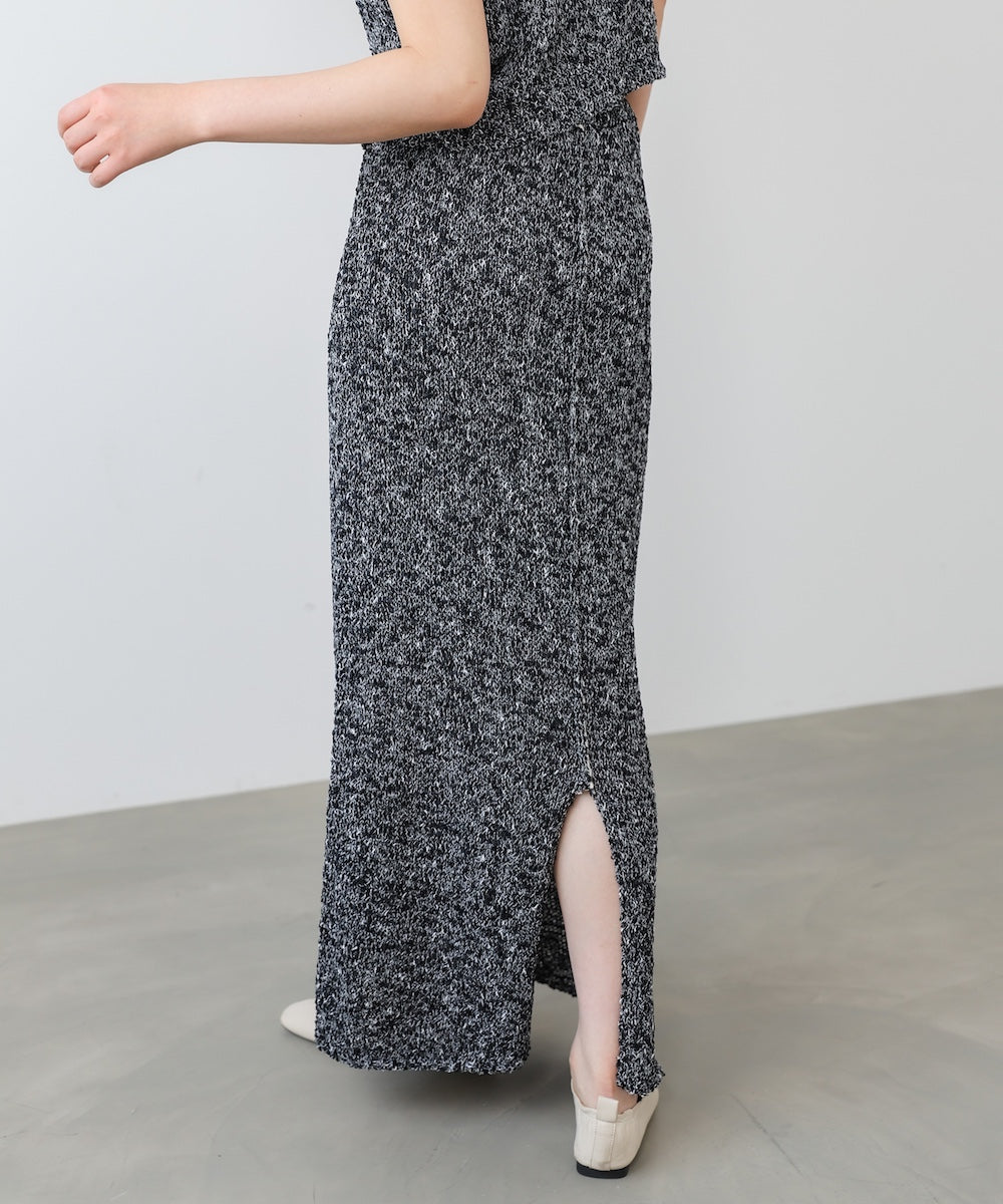 【セットアップ対応可能】【選べるサイズ展開】MIX編みラインニットスカート