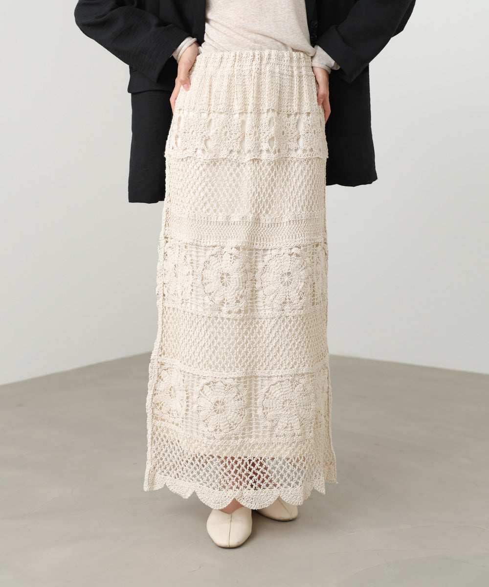 クロシェIラインスカート