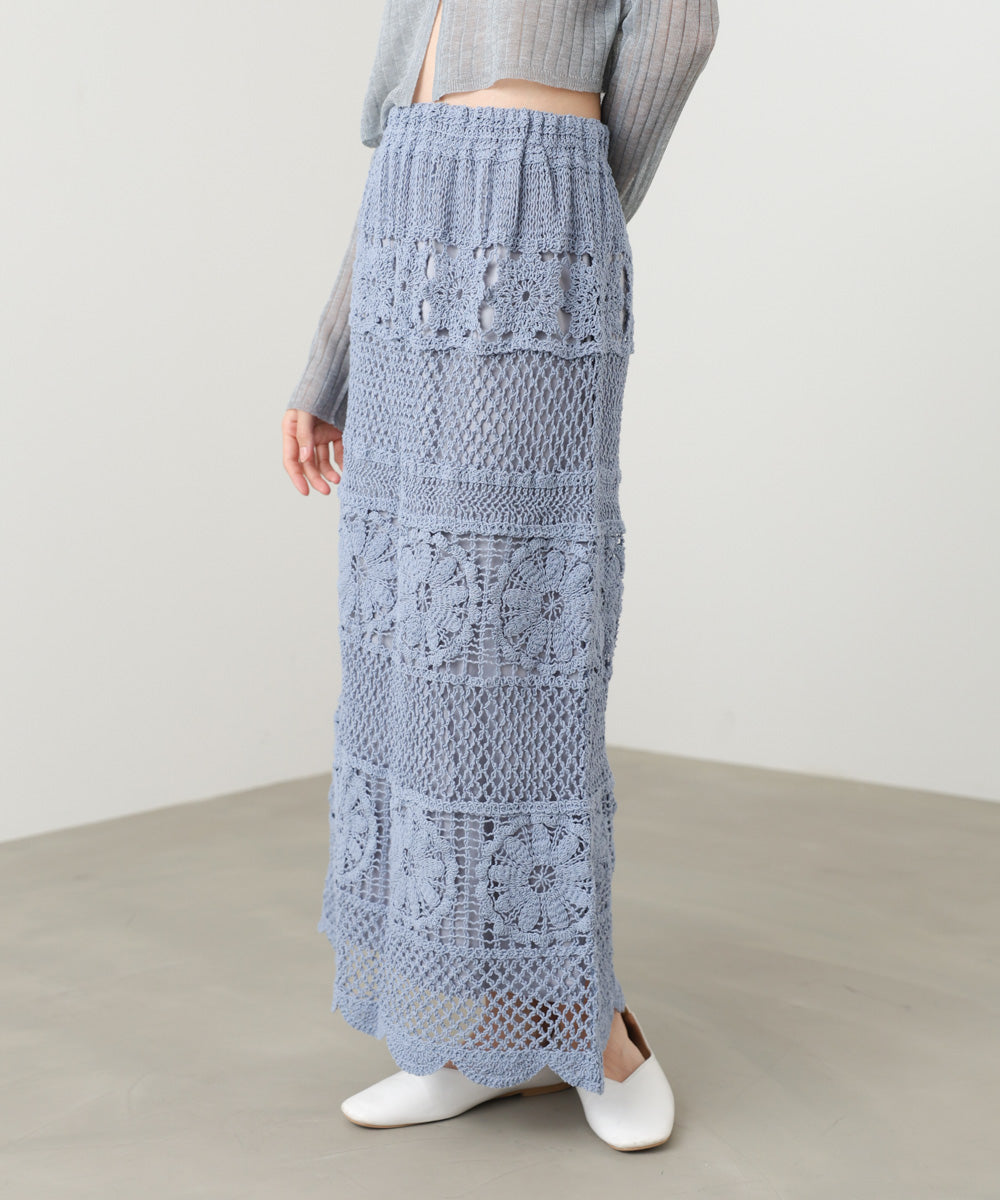 クロシェIラインスカート