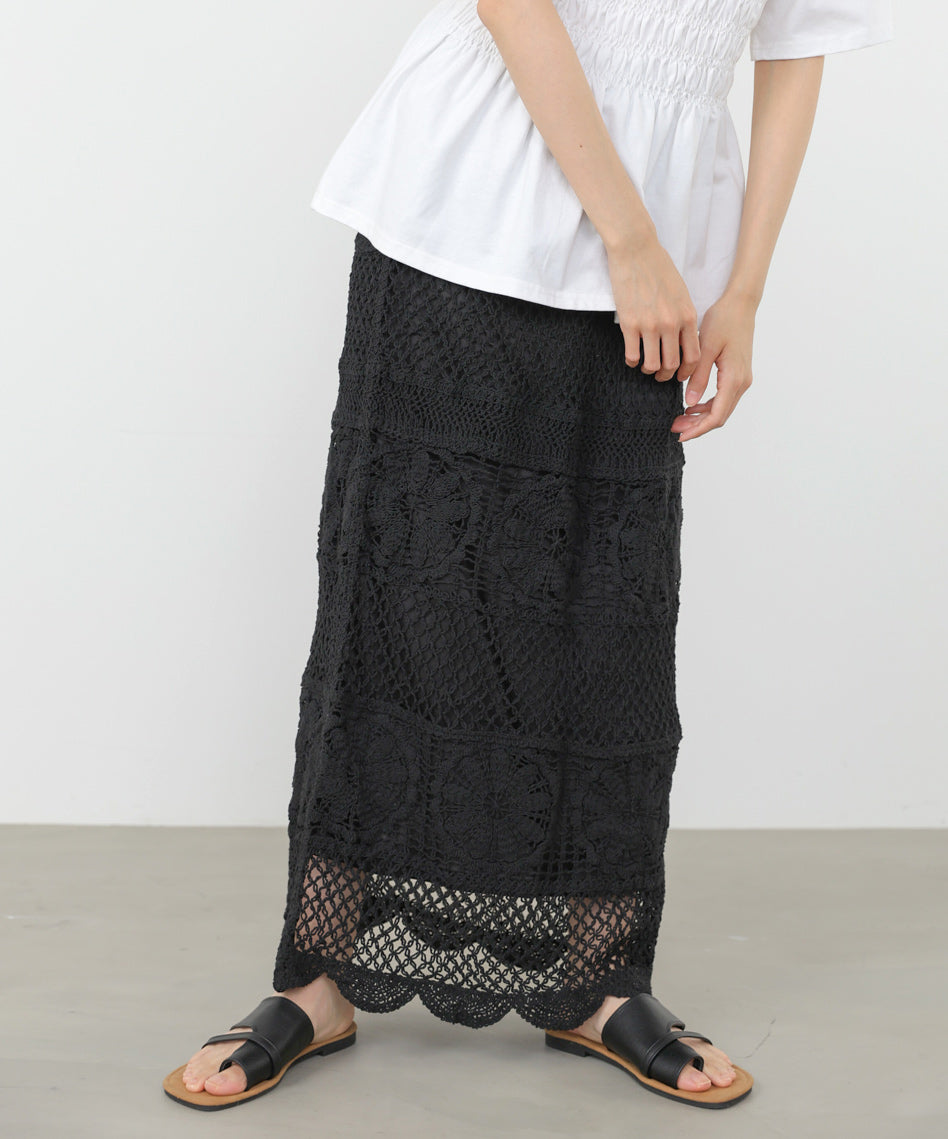 クロシェIラインスカート