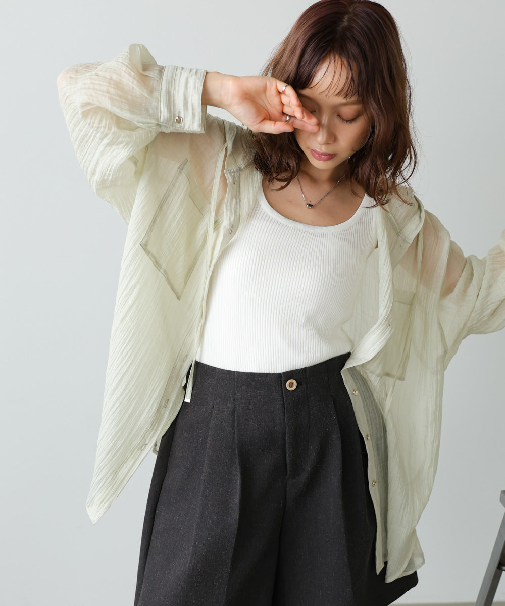 フーデットシャツ【Select by Bou Jeloud】