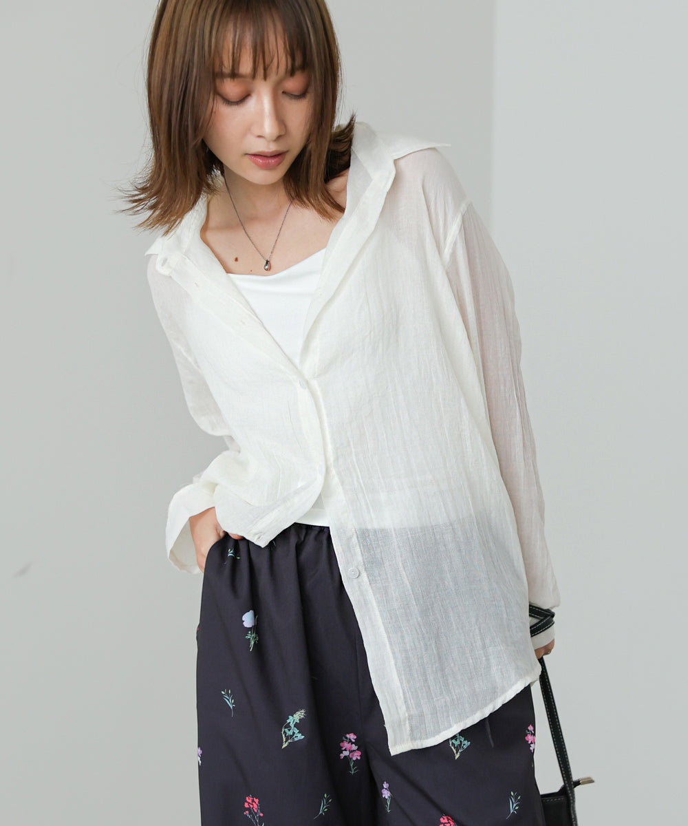 ガーゼシャツ【Select by Bou Jeloud】