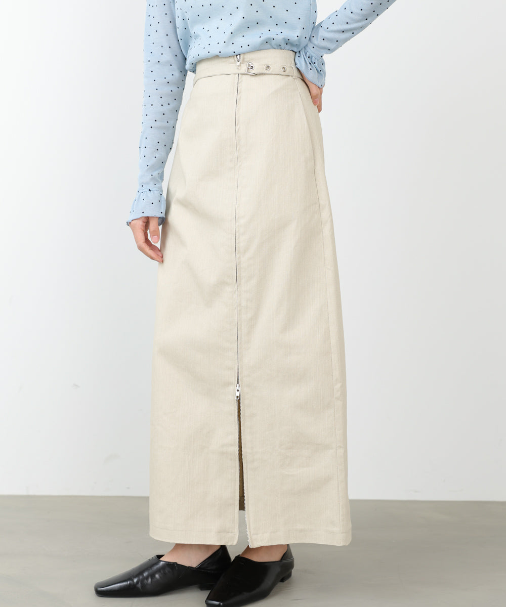 フロントWジップタイトスカート