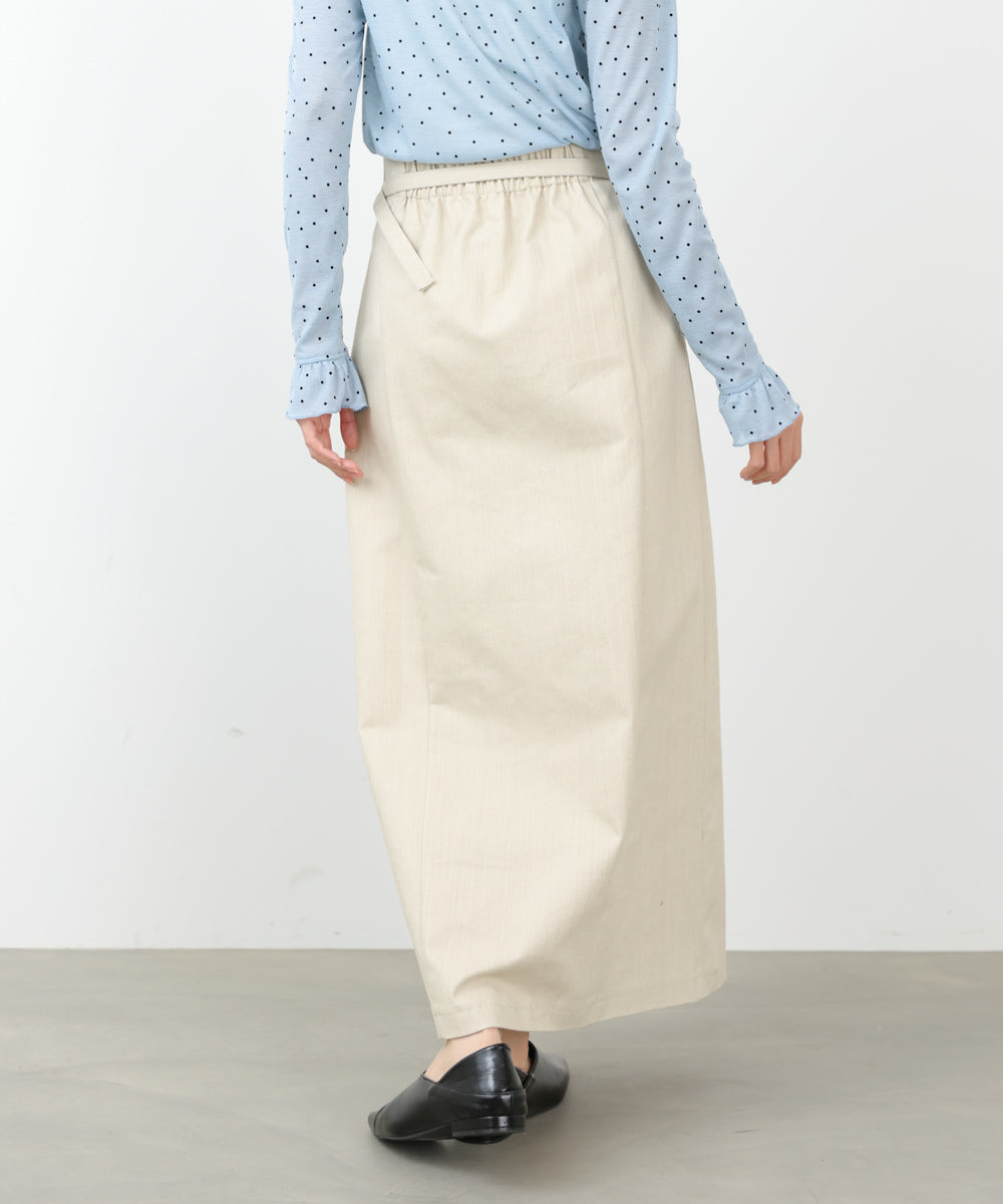 フロントWジップタイトスカート