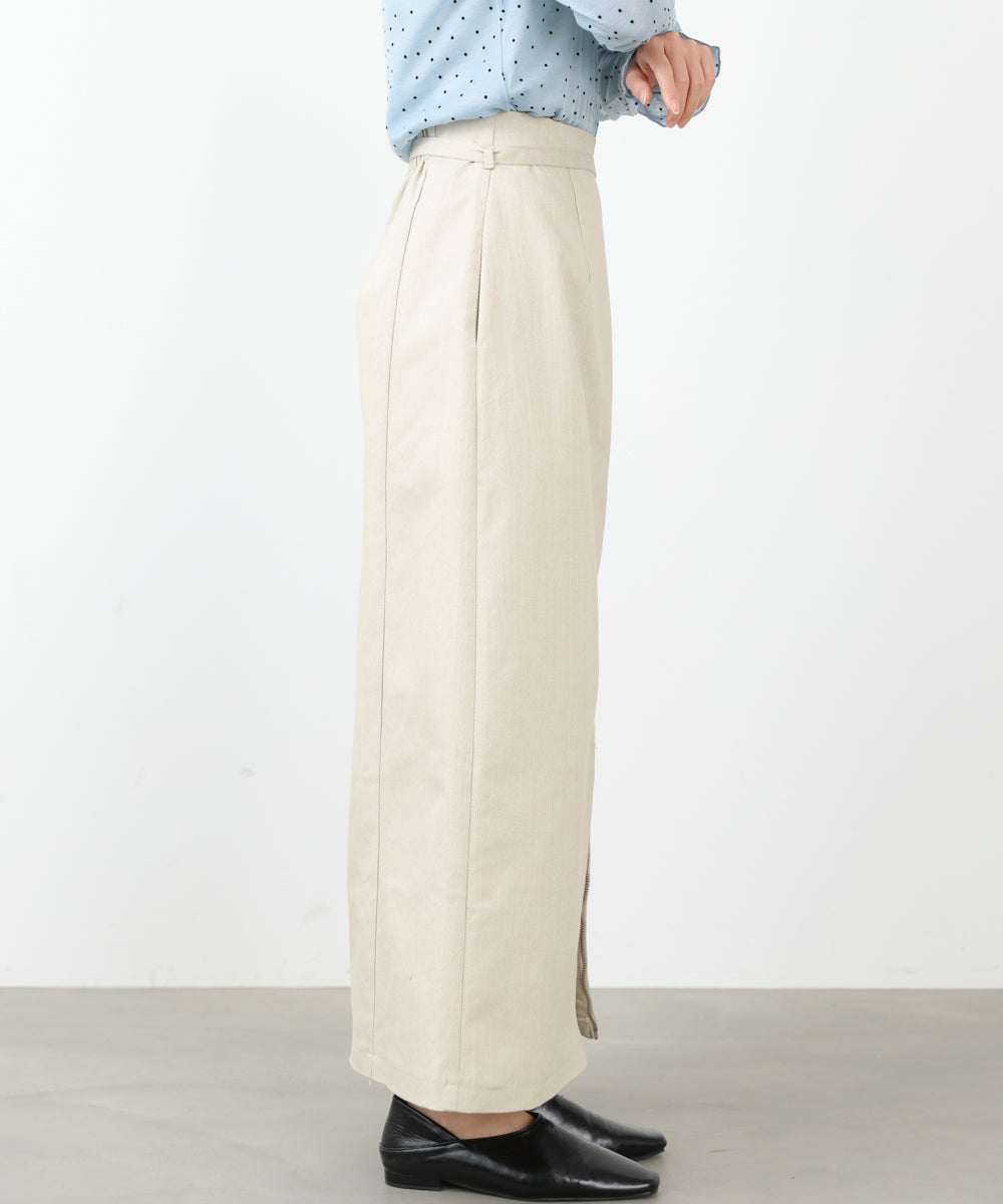 フロントWジップタイトスカート