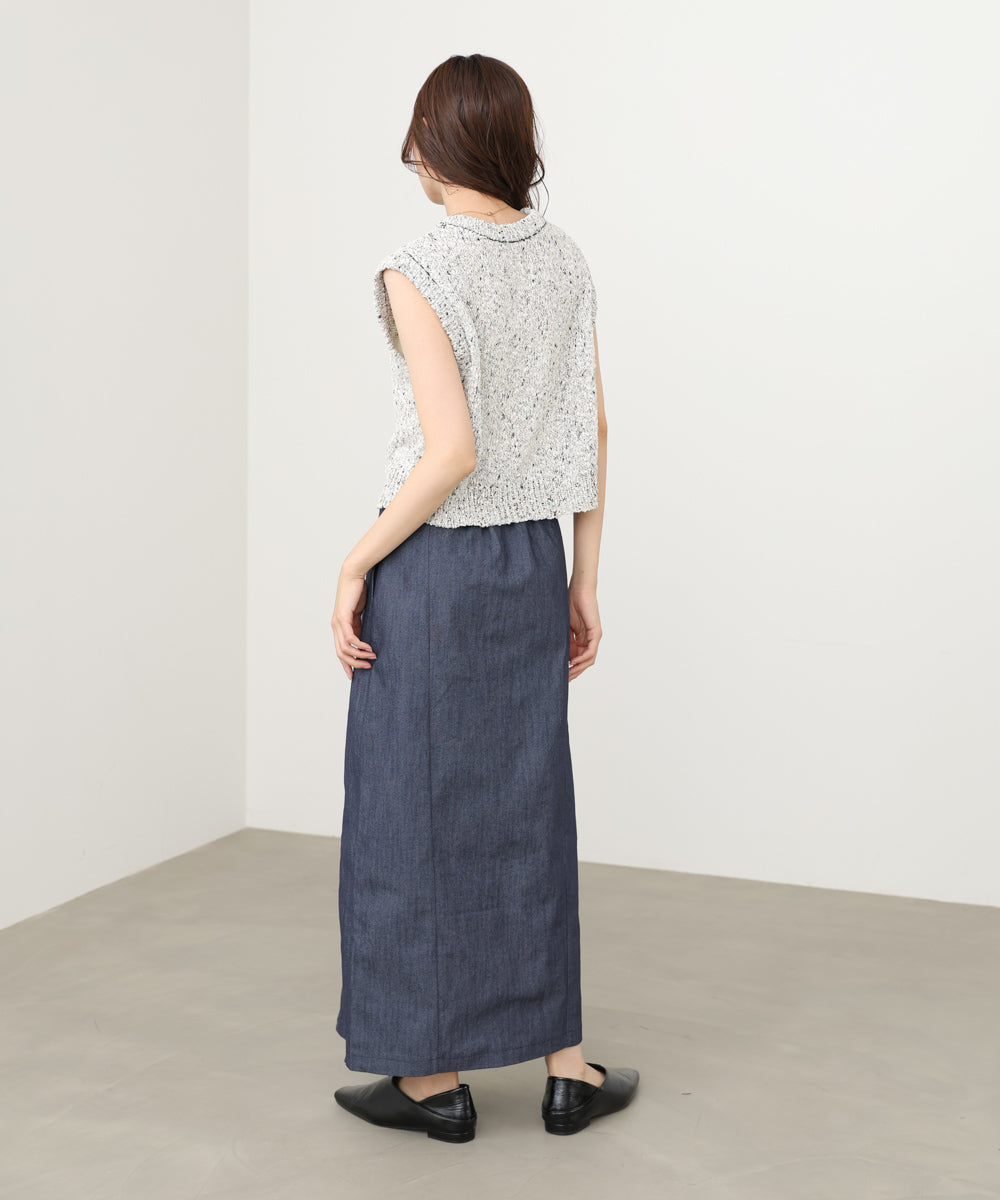 フロントWジップタイトスカート