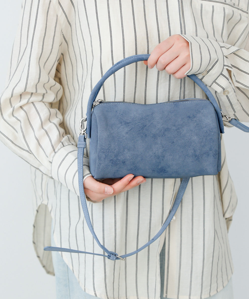 2WAYスエード調ミニバッグ