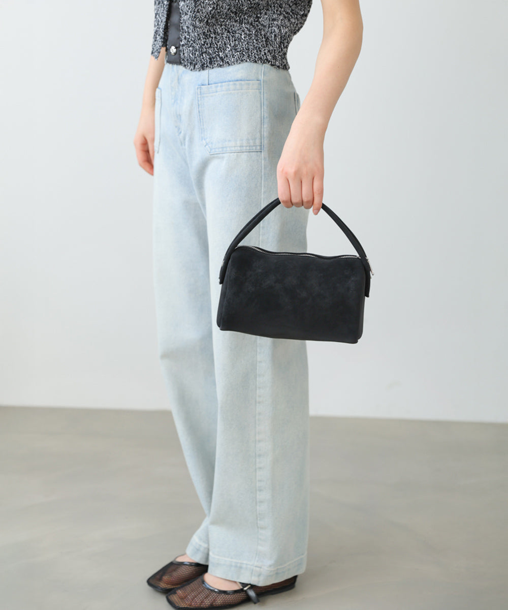 2WAYスエード調ミニバッグ