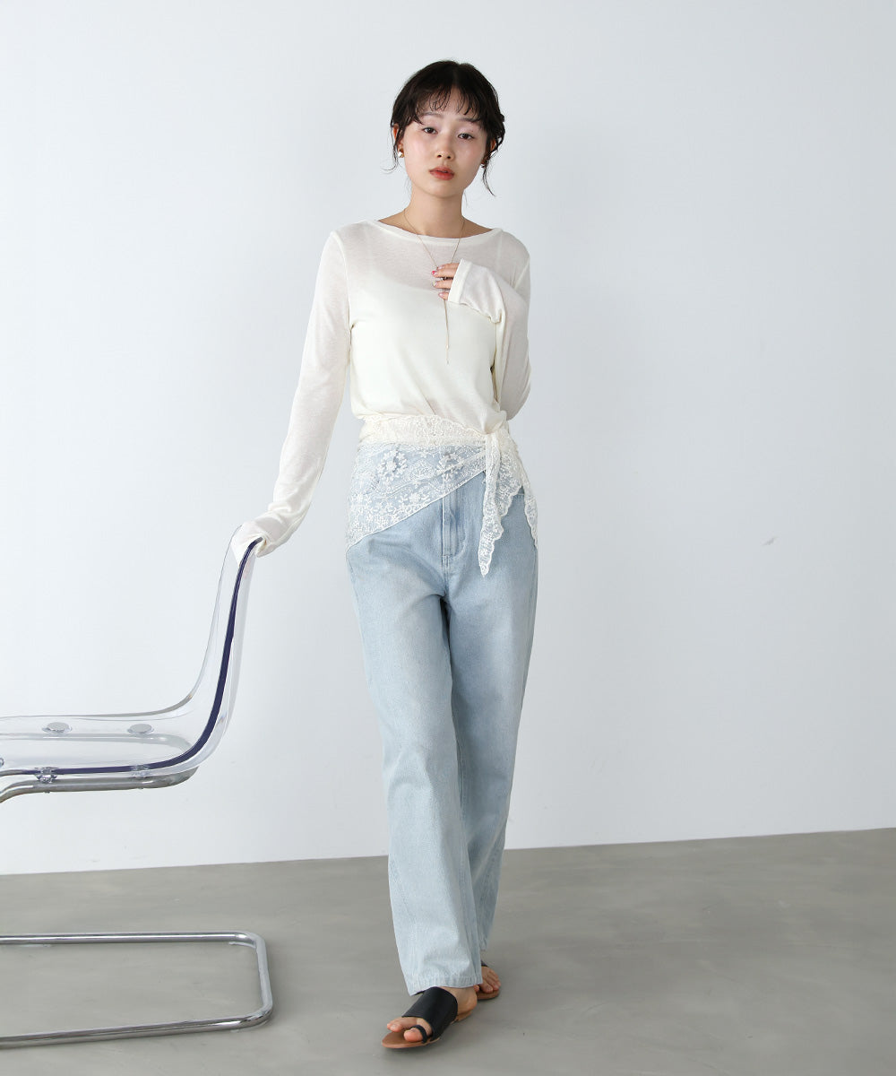 レーススカーフ