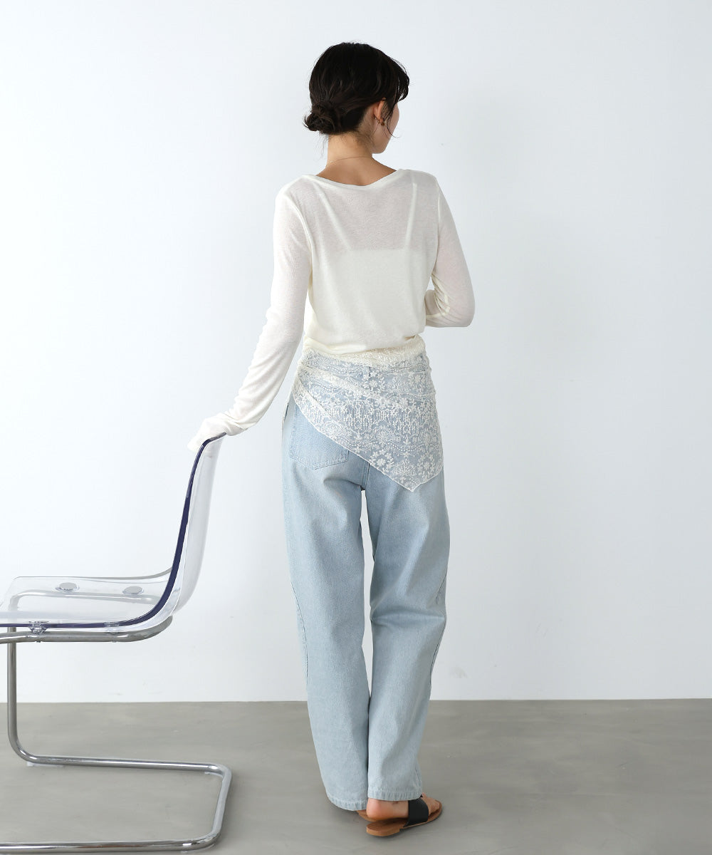 レーススカーフ