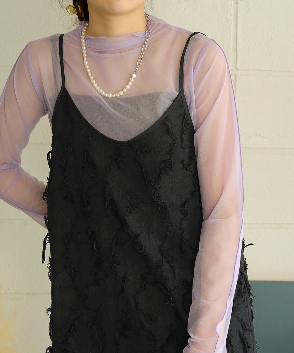 SHAGGY JACQUARD ONEPIECE