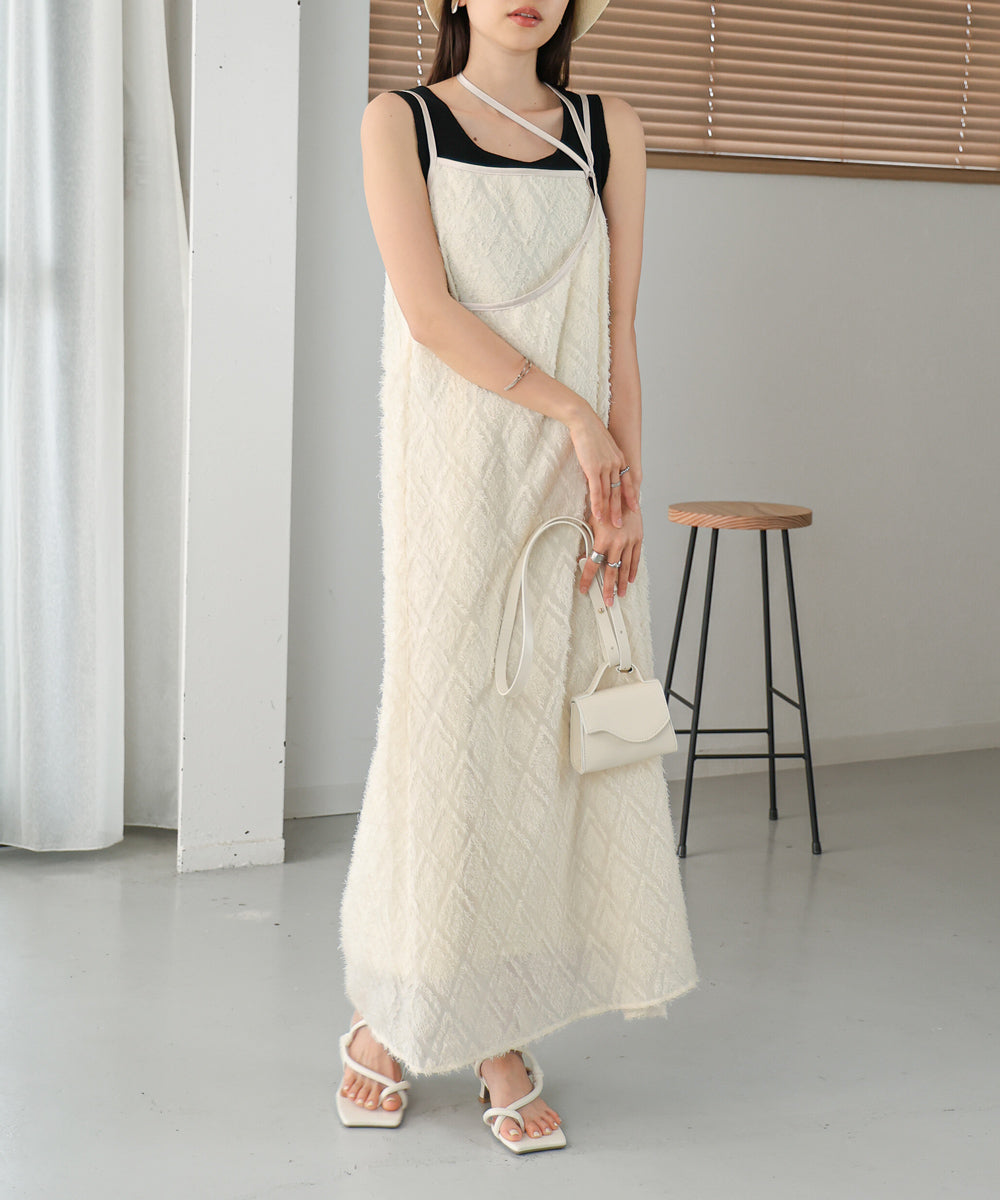 SHAGGY CROSS ONEPIECE