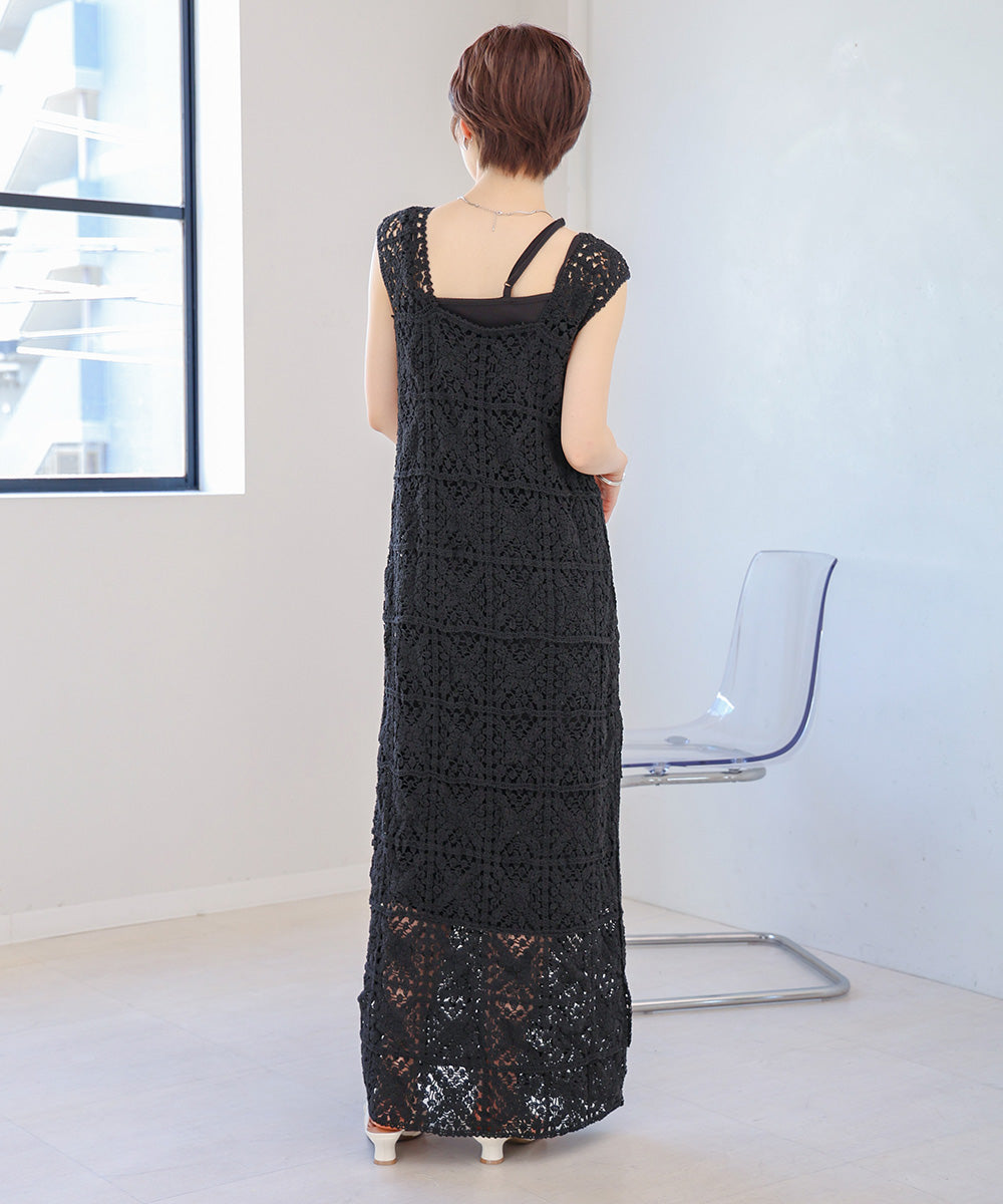 CROCHET LONG ONEPIECE