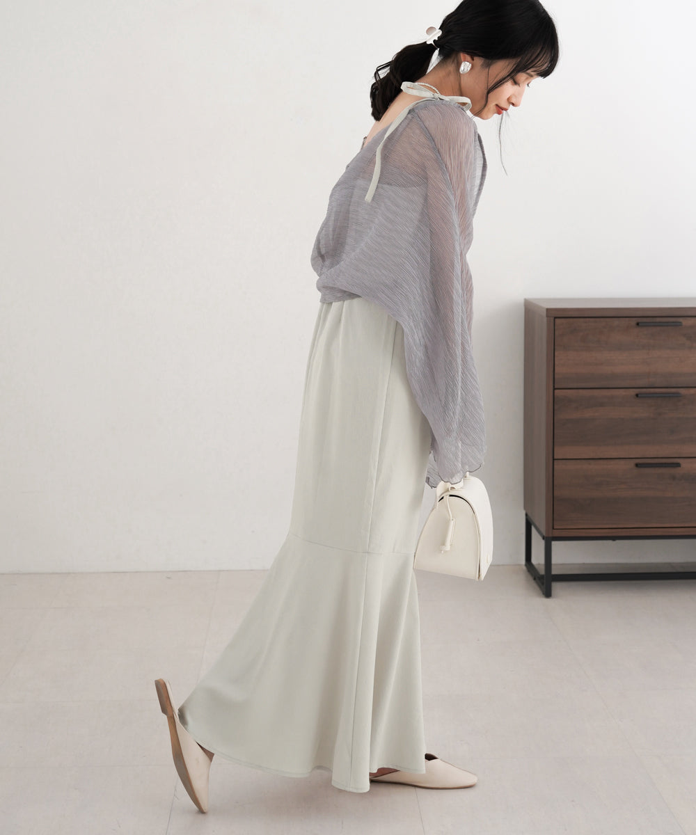 SHEER BOLERO + FLARE CAMI ONEPIECE