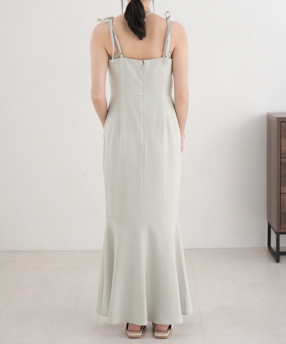 SHEER BOLERO + FLARE CAMI ONEPIECE