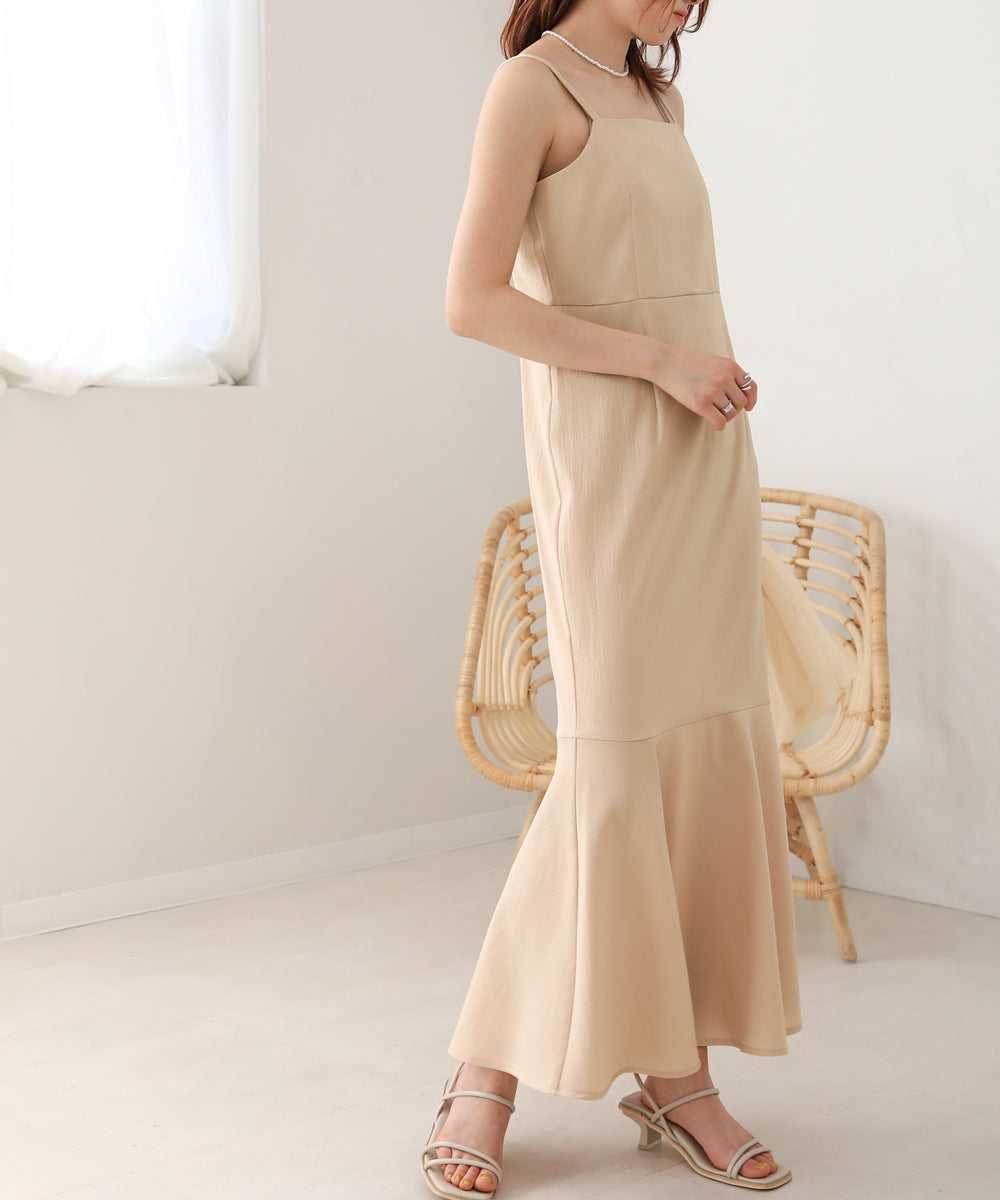 SHEER BOLERO + FLARE CAMI ONEPIECE