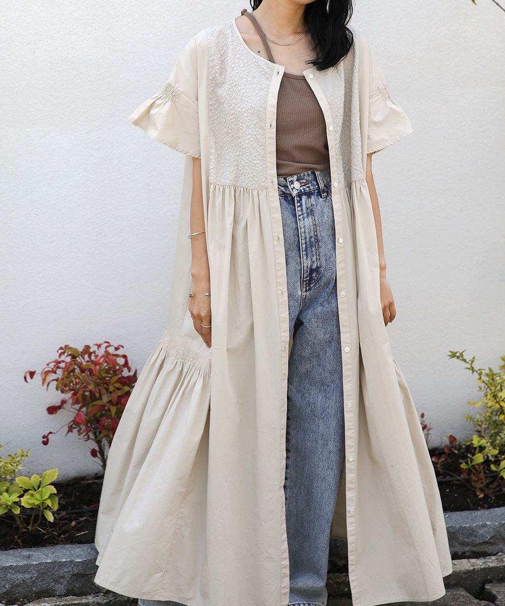 MOTIF RUCHED ONEPIECE