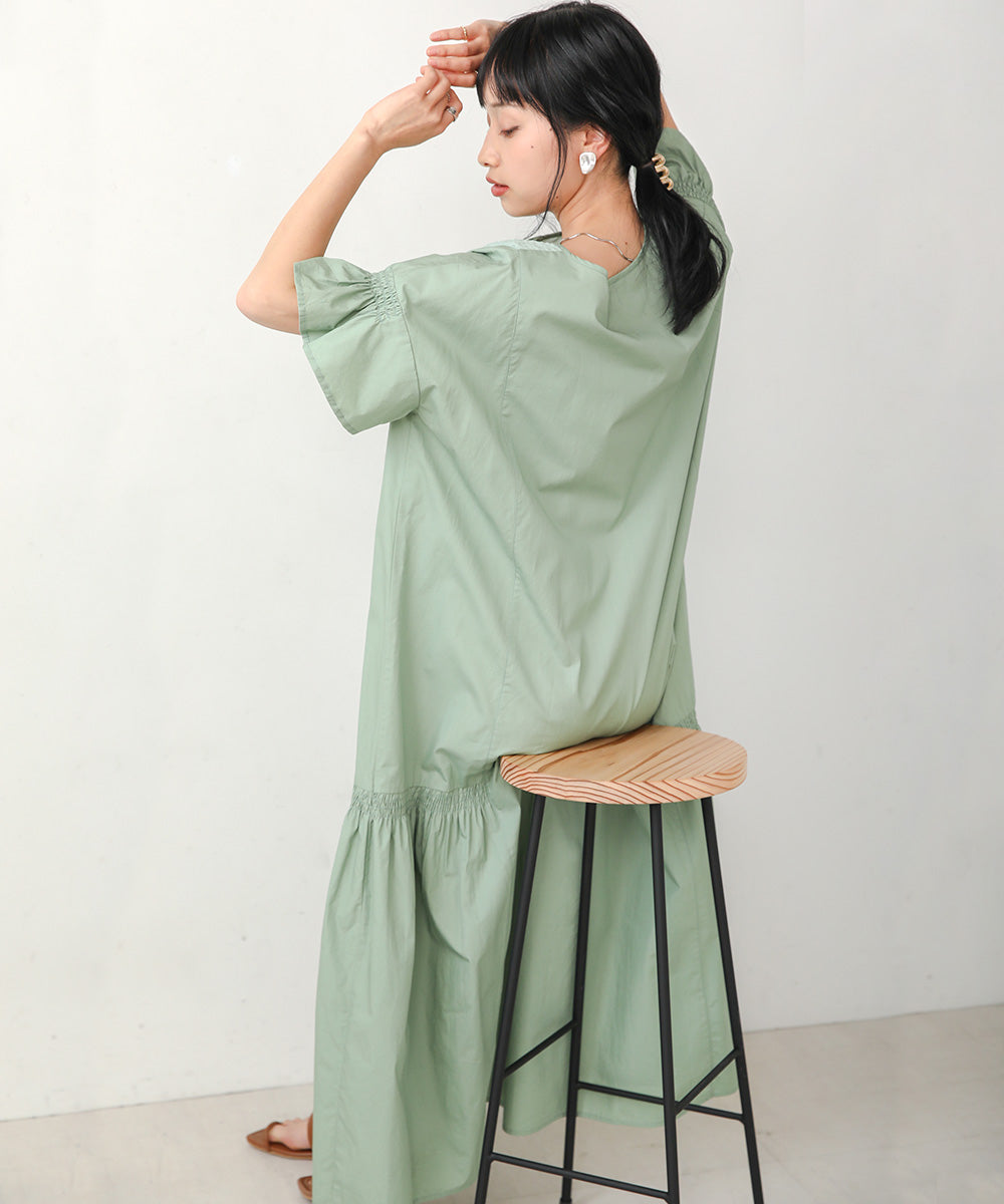 MOTIF RUCHED ONEPIECE