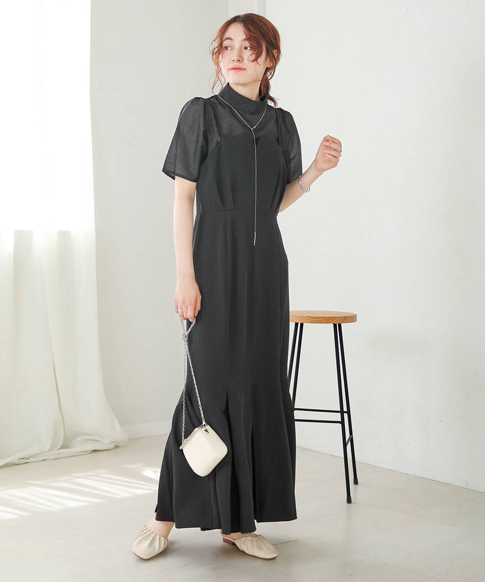 LACE BLOUSE + CAMI ONEPIECE SET