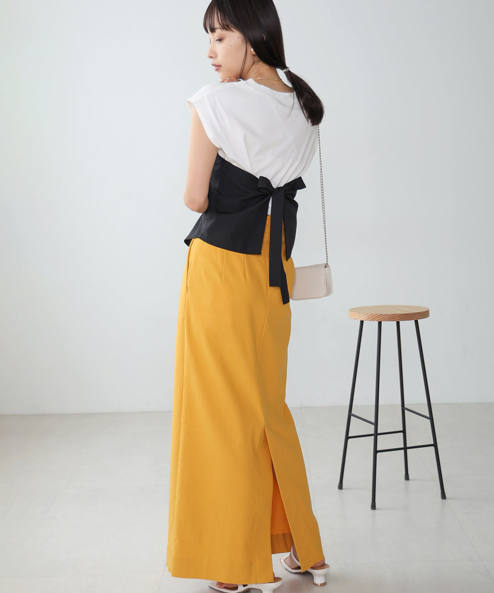 LAYERED BUSTIER TOPS