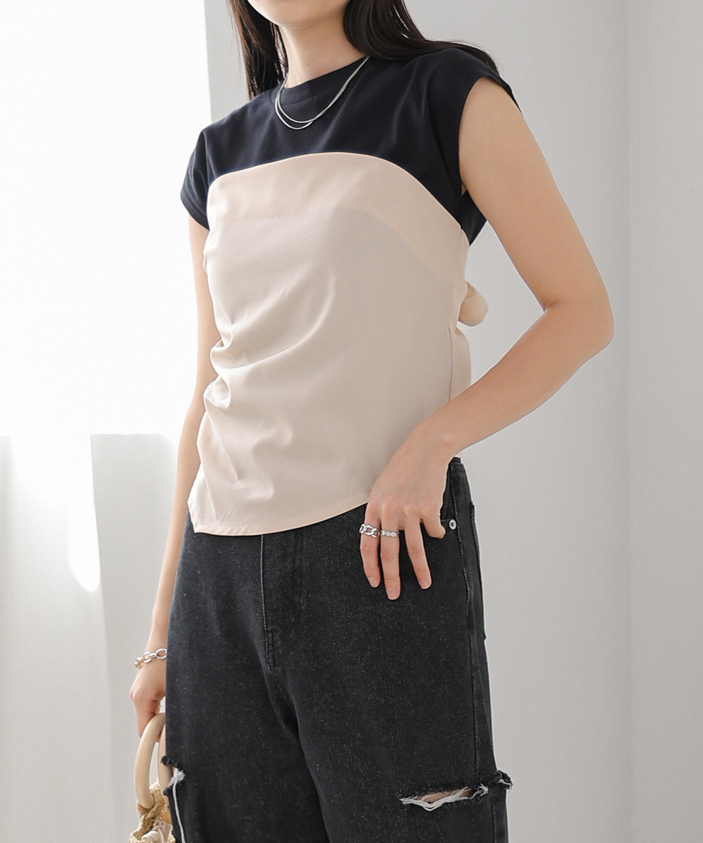 LAYERED BUSTIER TOPS