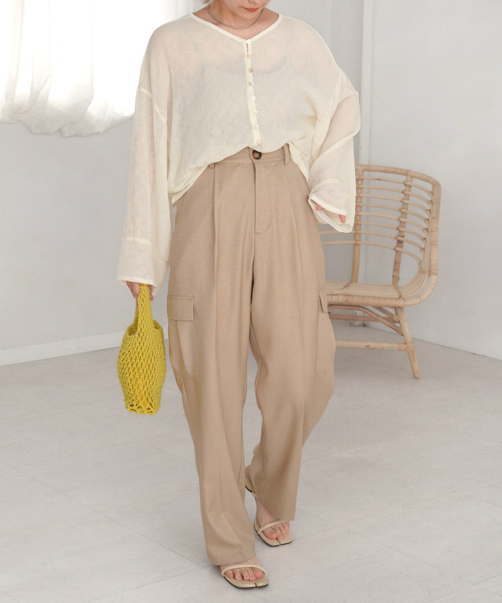 【2024SS】2WAYカーディガントップス