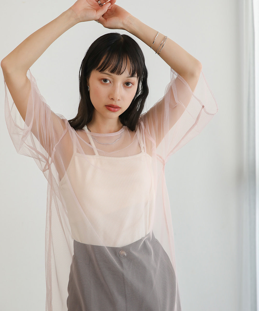 LAYERED TULLE TOPS