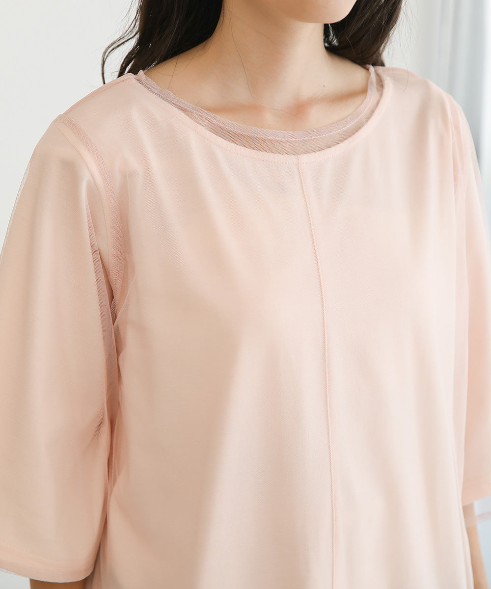 LAYERED TULLE TOPS