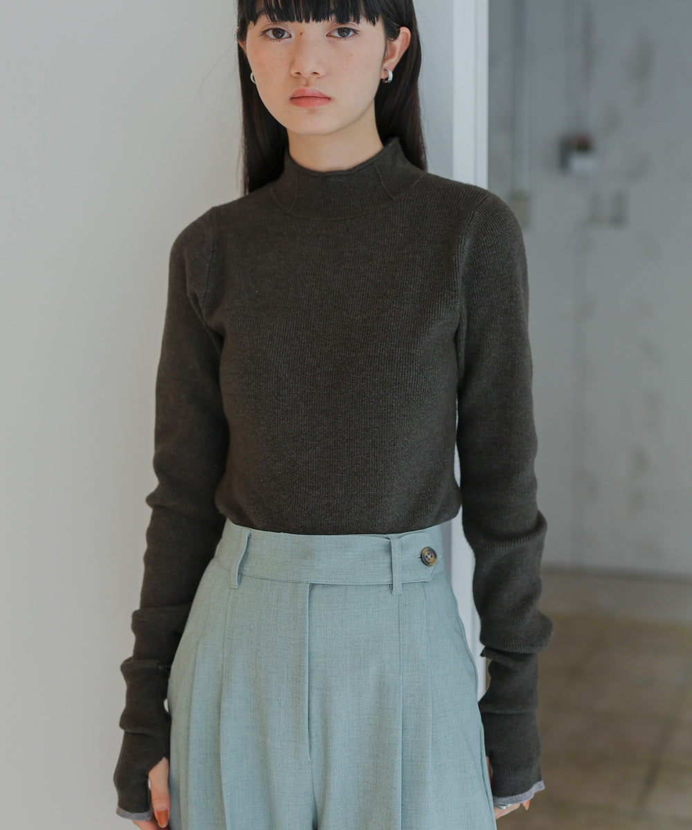 2WAY THIMBLE TURTLE KNIT