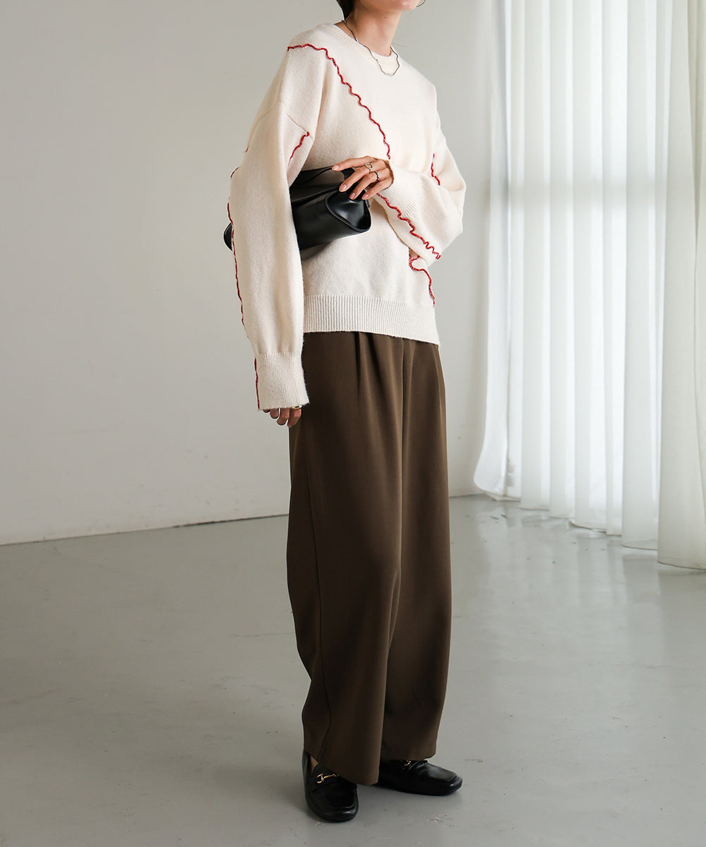 WAVE MELLOW KNIT TOPS