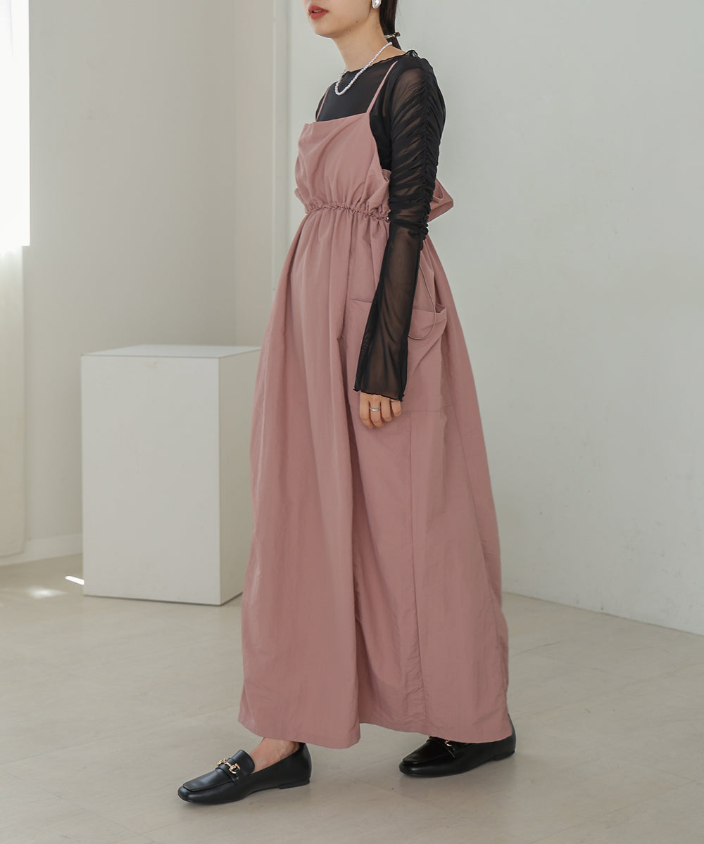 TULLE GATHER TOPS
