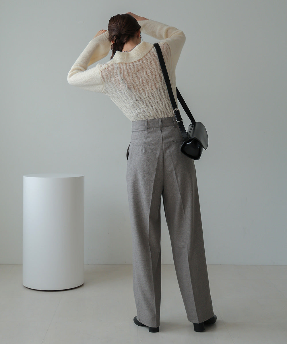 CENTER PRESS TWO TUXEDO SLACKS