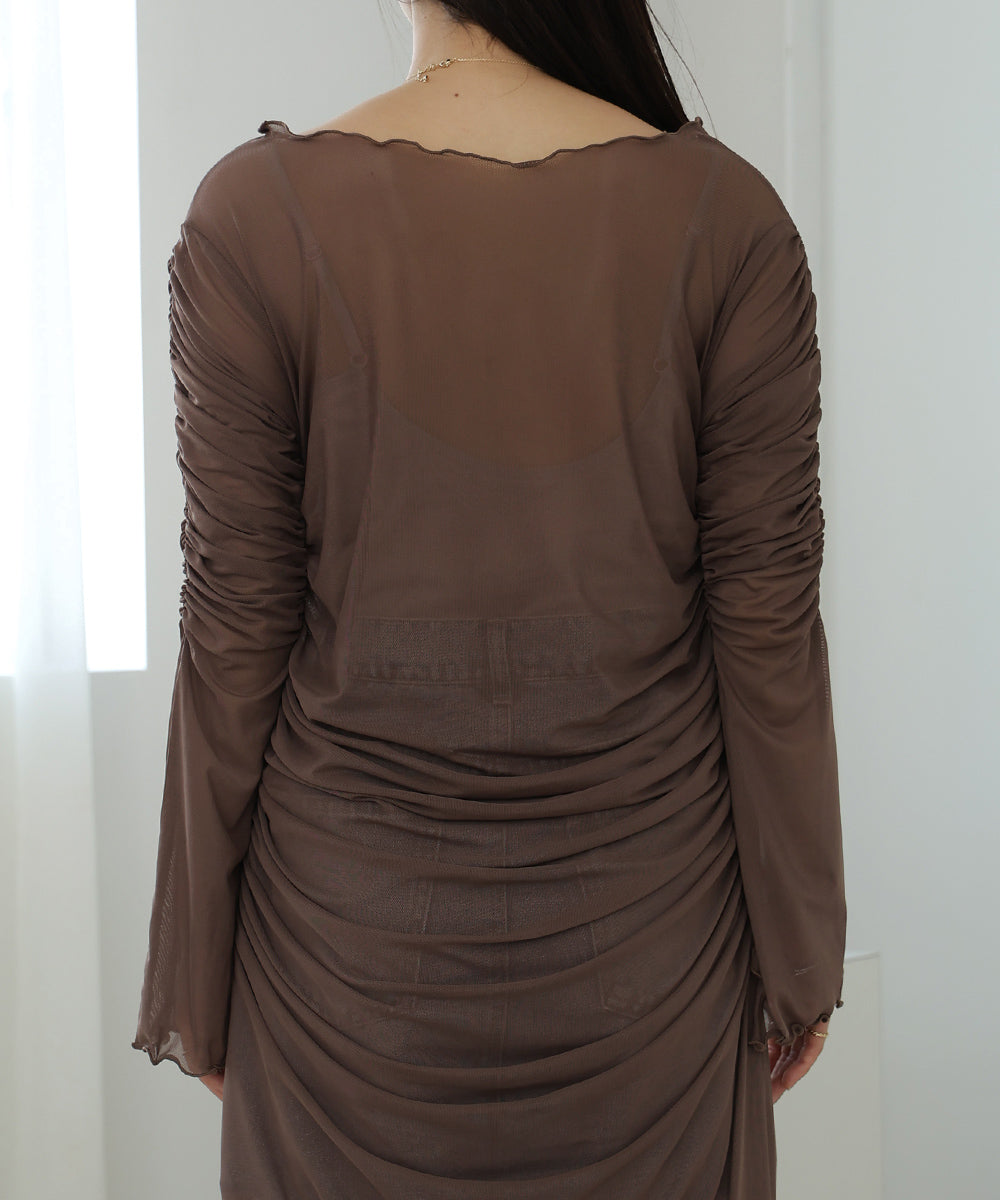 TULLE GATHER ONEPIECE