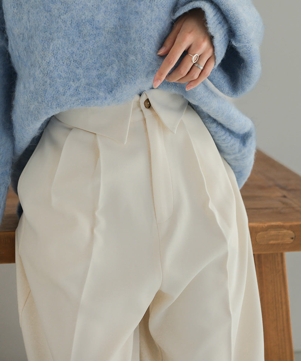 2WAY HIGH WAIST SLACKS