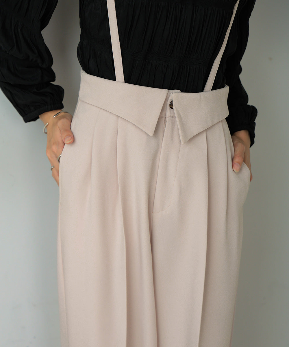 2WAY HIGH WAIST SLACKS