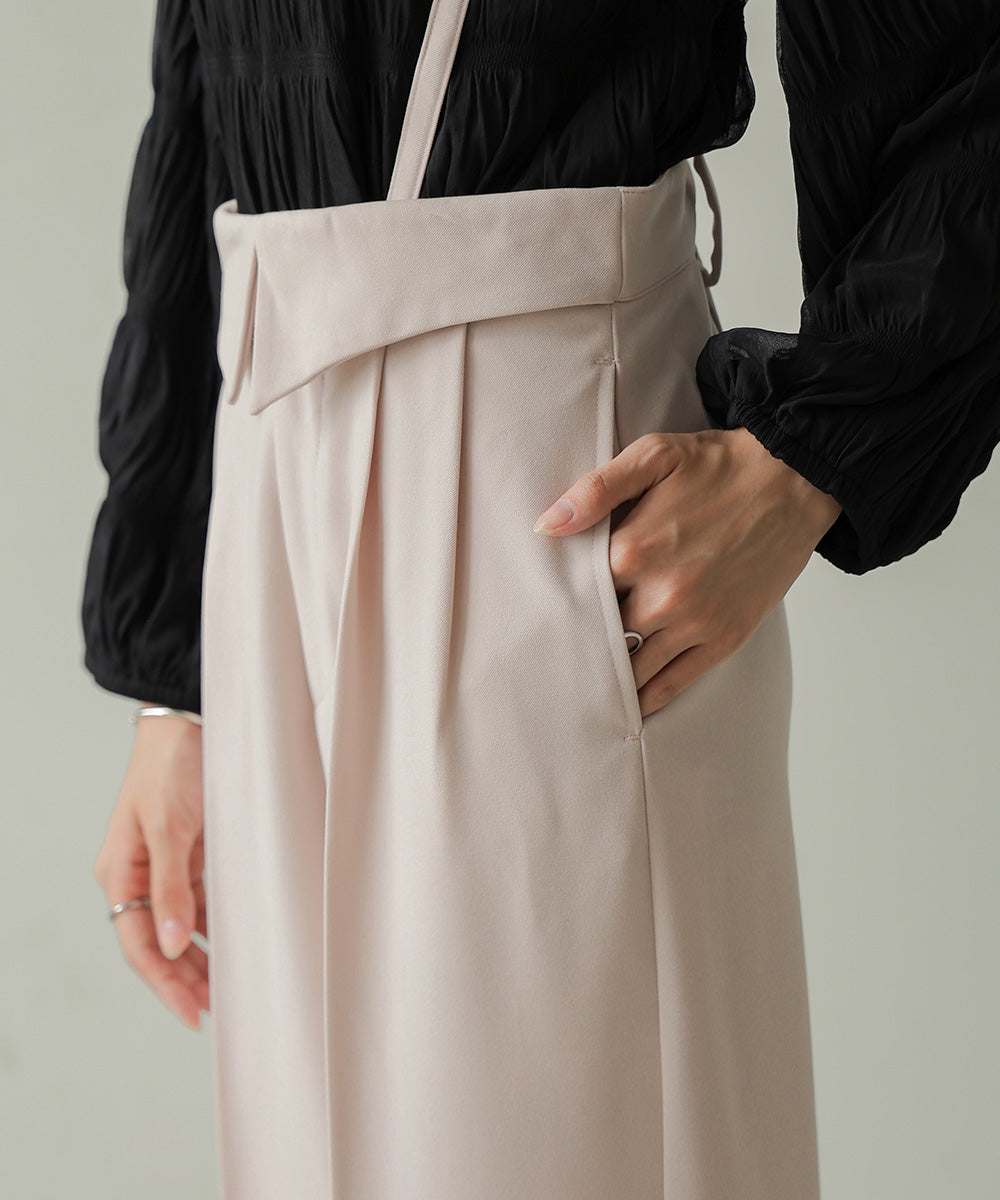 2WAY HIGH WAIST SLACKS
