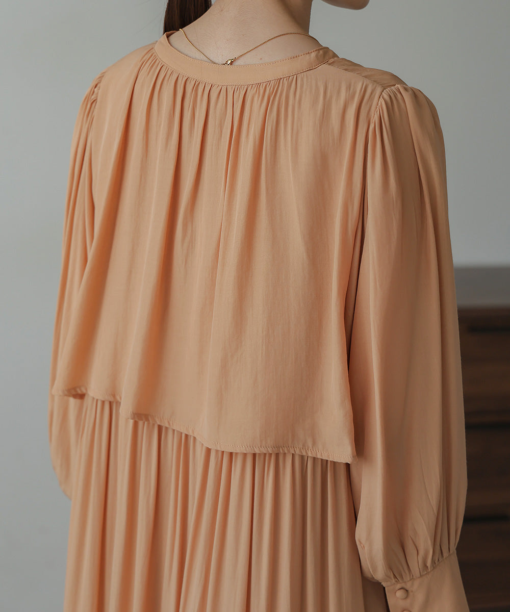 CAPELIKE TIERED ONEPIECE