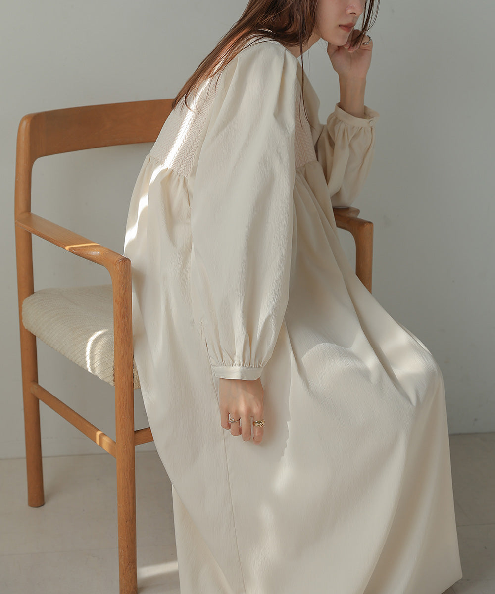 HERRINGBONE SWITCHING ONEPIECE