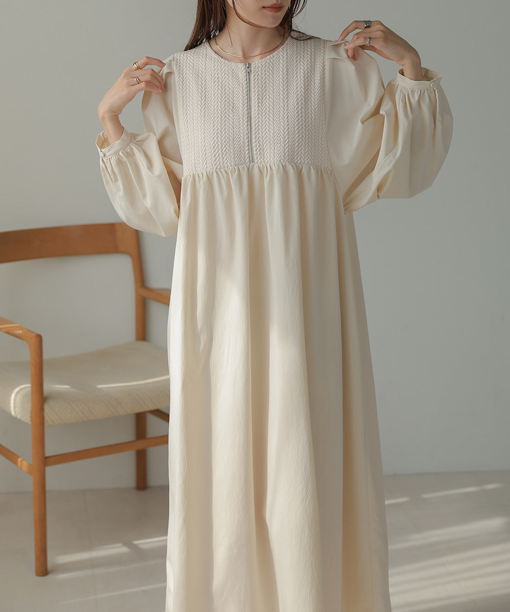 HERRINGBONE SWITCHING ONEPIECE